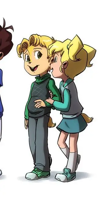 ai character: Alvin the chipmunk background