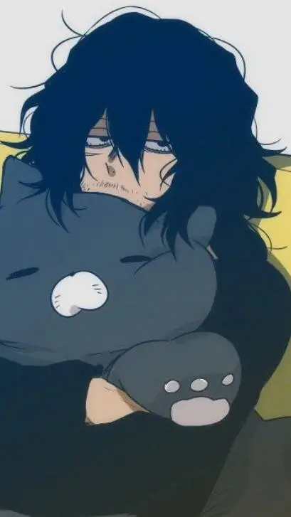 ai character: ☕🖤😴Aizawa😴🖤☕ background