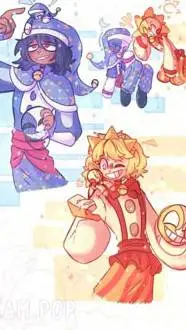 ai character: __Sun__Moon__ background