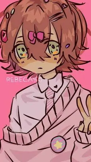 ai character: 💕💞🩷Pink🩷💕💞 background