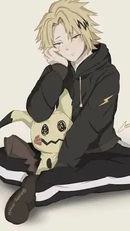 ai character: MHA Denki skip  background