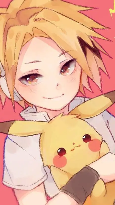 ai character: MHA Denki's Clone background