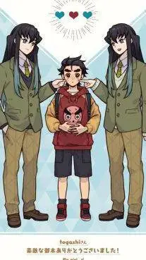 ai character: Muichiro& Yuichiro background