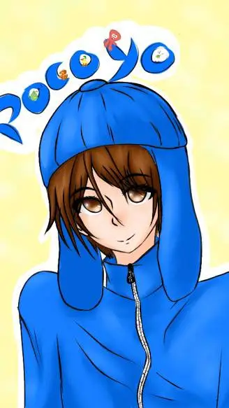 ai character: 💠🔷💙Pocoyo💙🔷💠 background