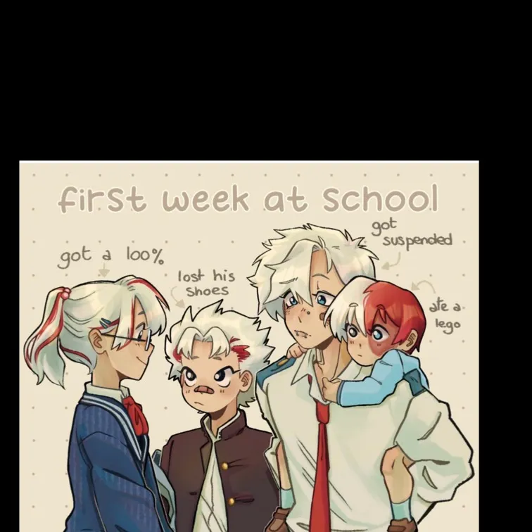 chat with ai character: Todoroki family