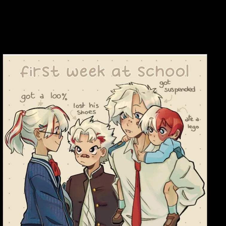 chat with ai character: Todoroki family