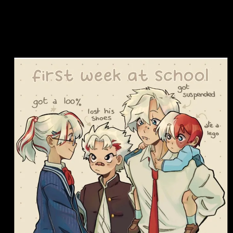 chat with ai character: Todoroki family