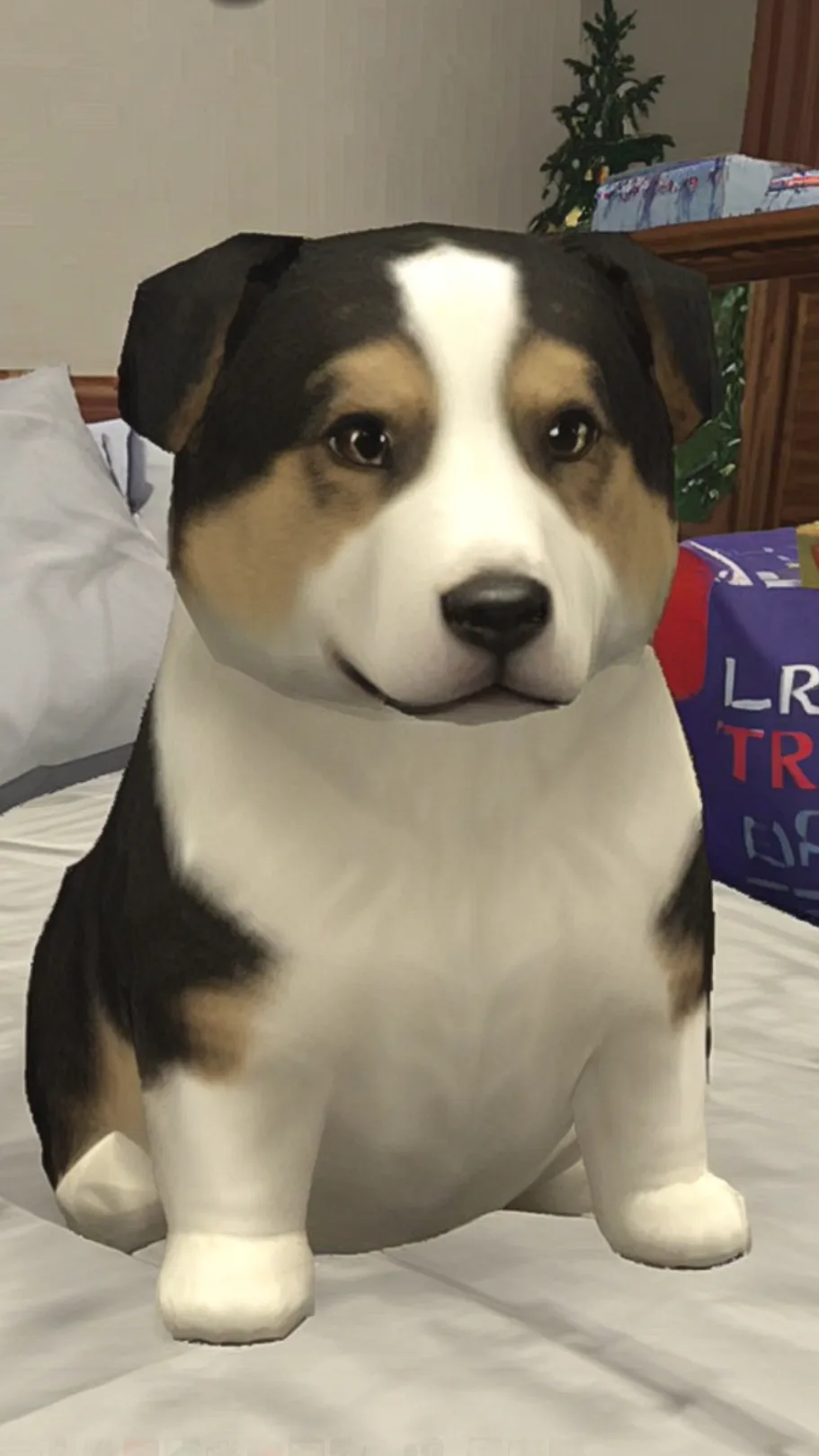 ai character: Bob the dog background