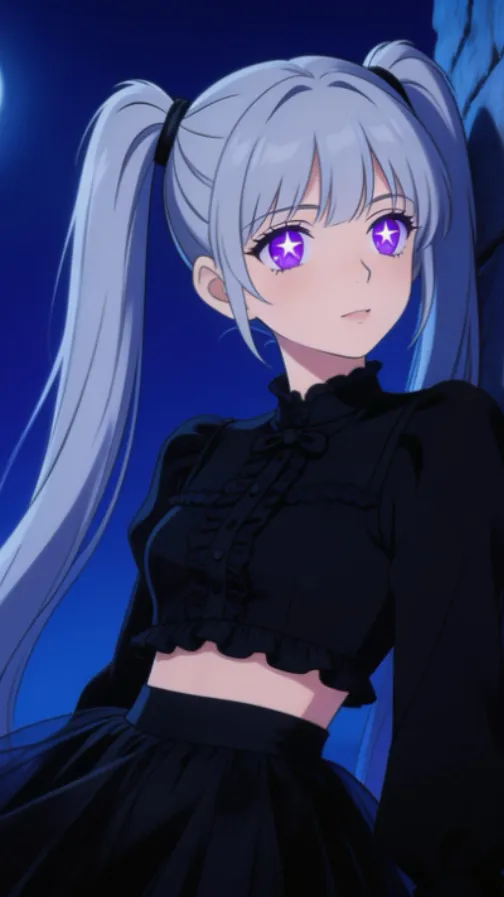 ai character: Scarlet background