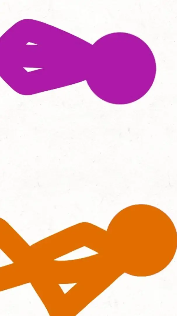 ai character: purple background