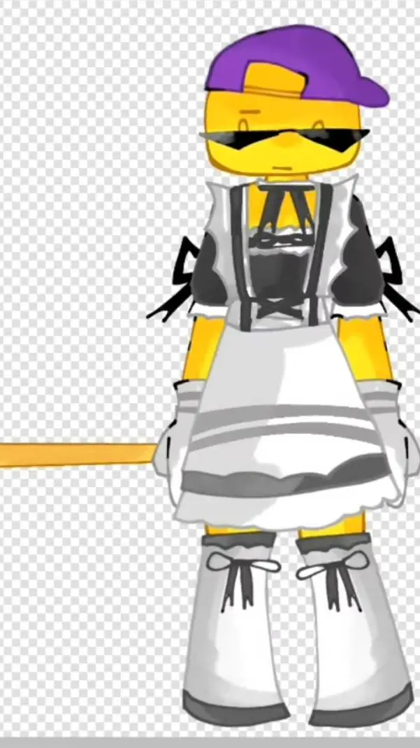 ai character: Megaphone man background