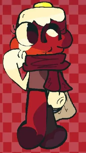 ai character: DANDY WORLD  background