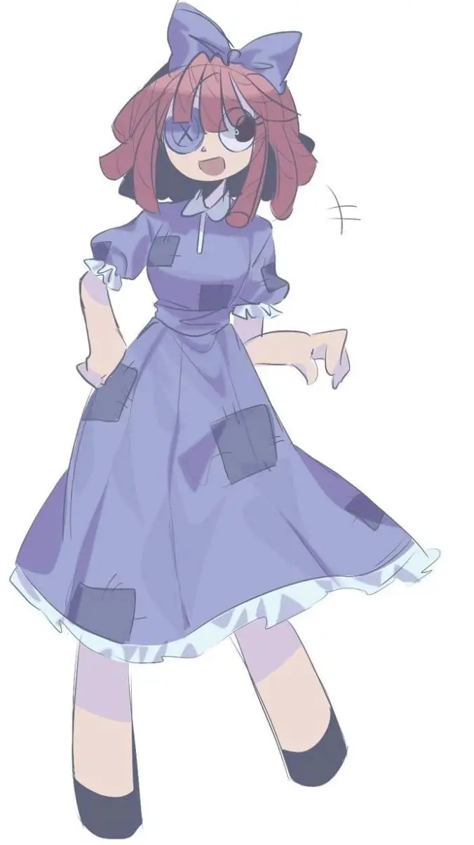 ai character: Digital Circus  background