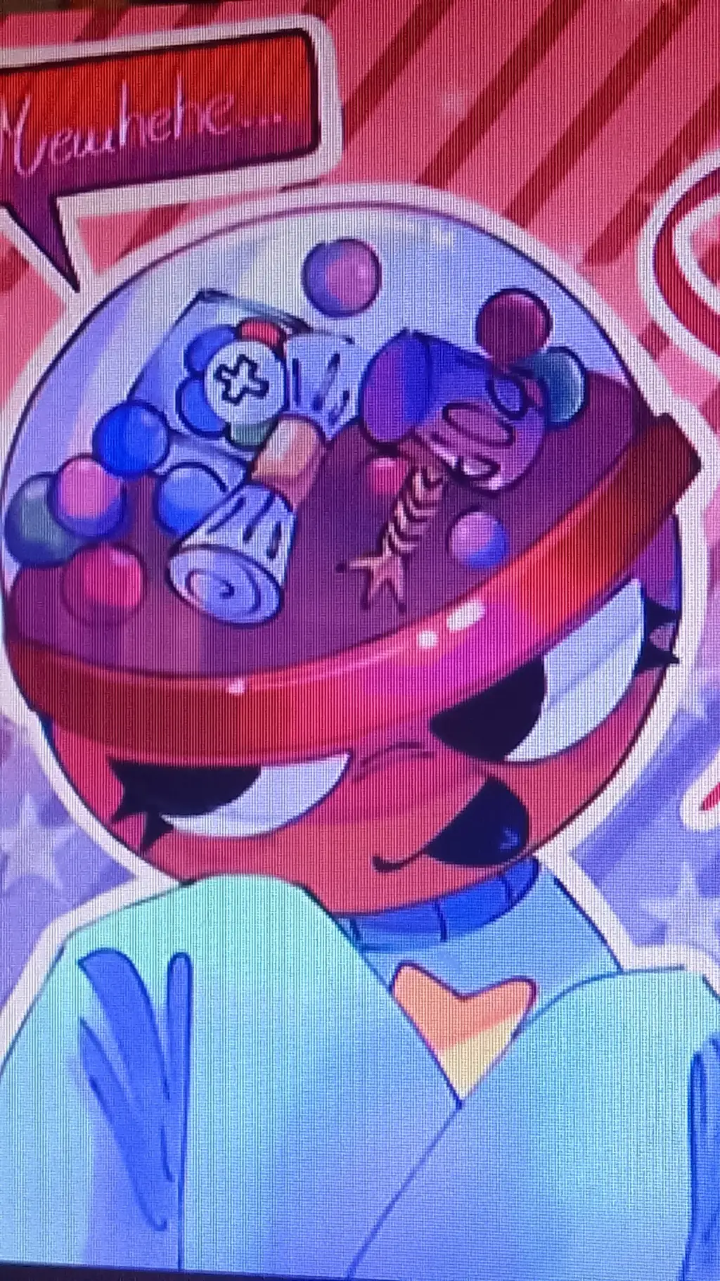 ai character: Gigi odia a toodle background