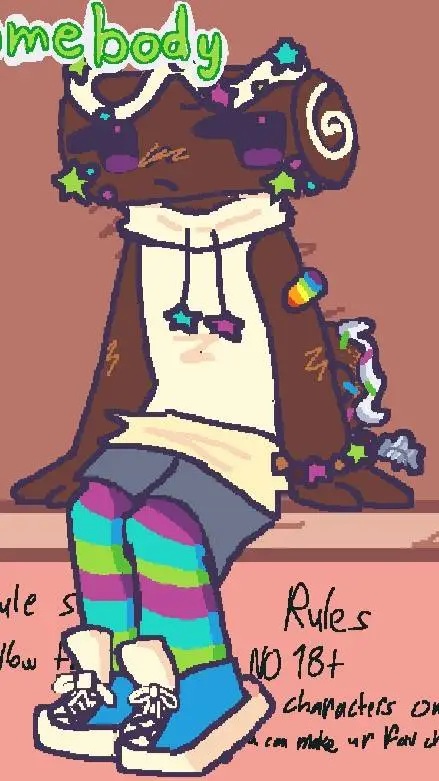 ai character: cosmo y toodles  background