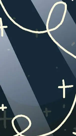 ai character: Dandy world ángel background