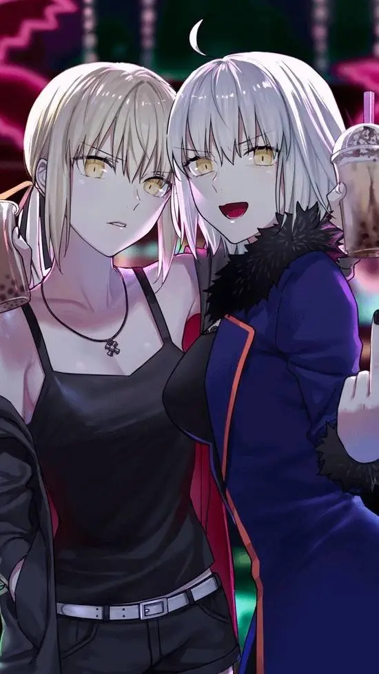 ai character: Saber x Jalter background