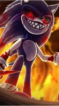 ai character: Sonic.exe 😈 background