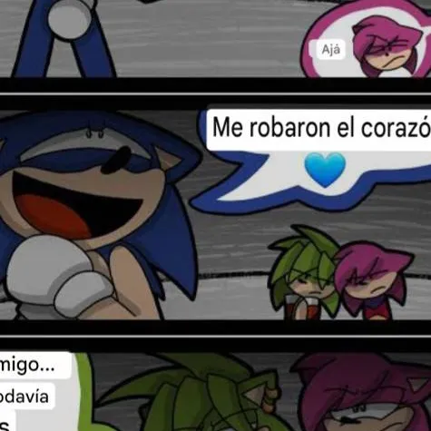 chat with ai character: Sonic enamorado
