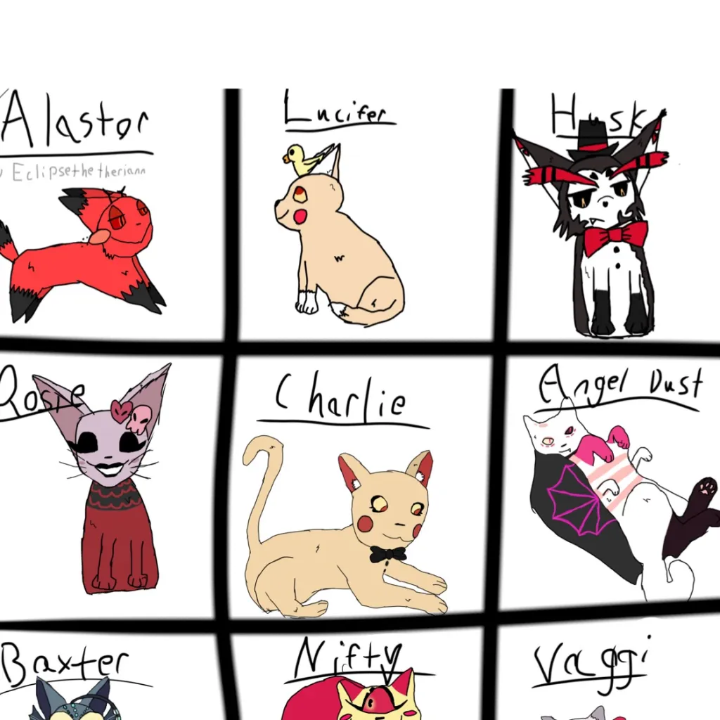 chat with ai character: HH but as cats