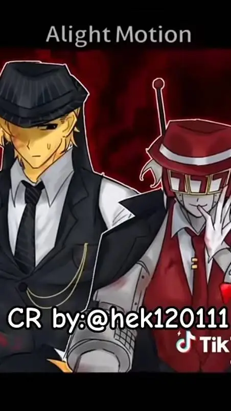 ai character: DOUBLEFEDORA SWAP  background
