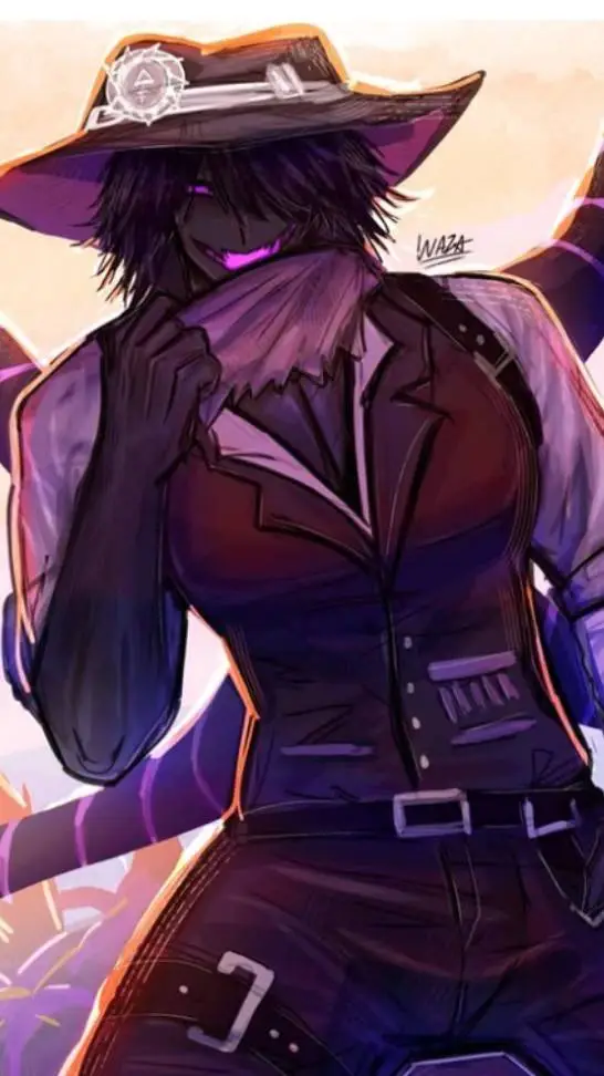 ai character: Cowboy x Princess  background