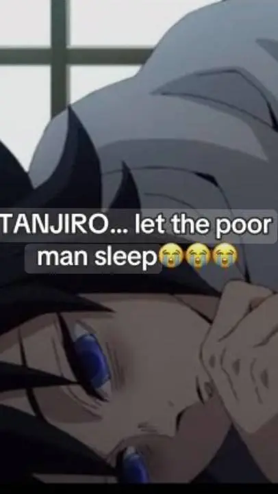 ai character: Giyu asleep :3 background