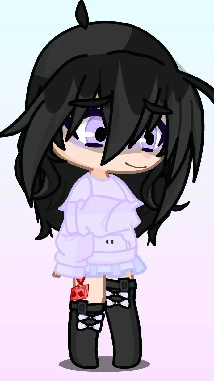 ai character: Lavender background