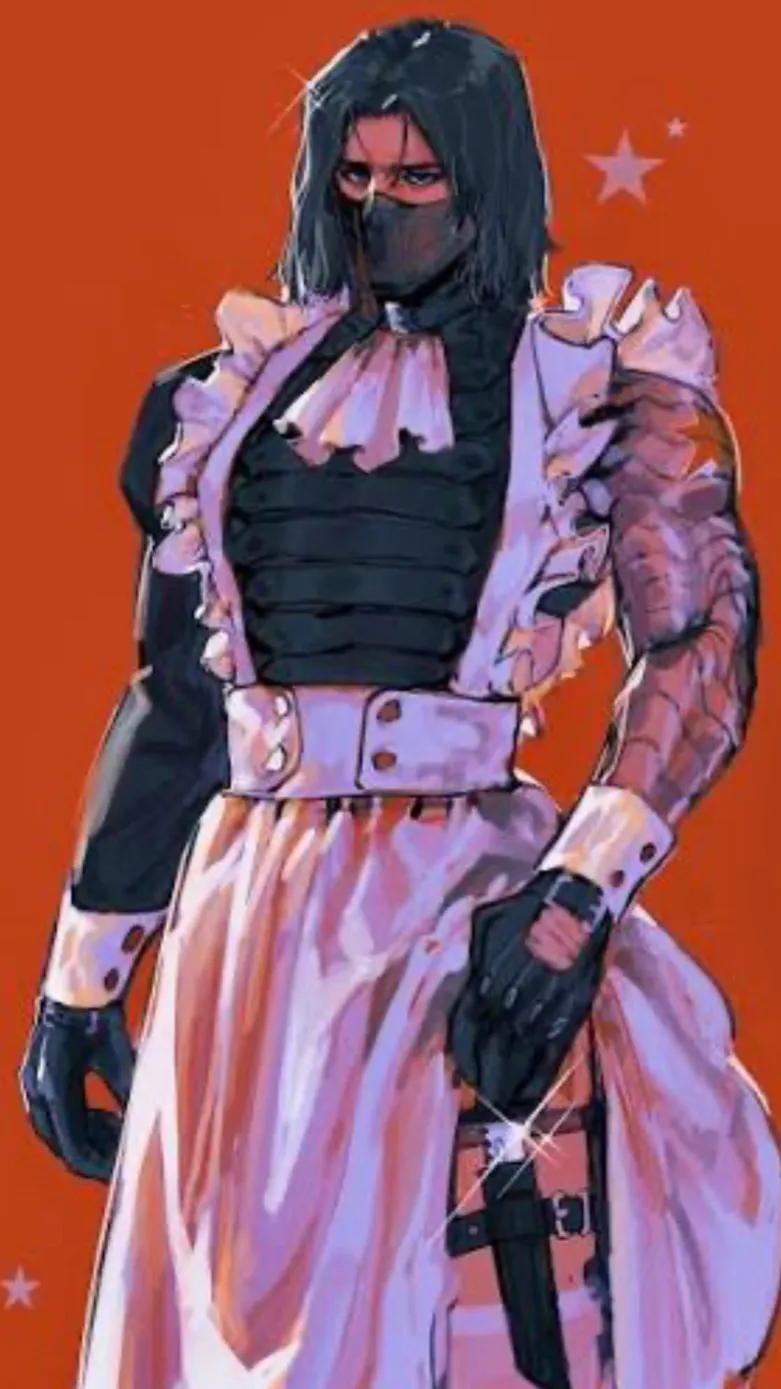 ai character: Winter soldier! background