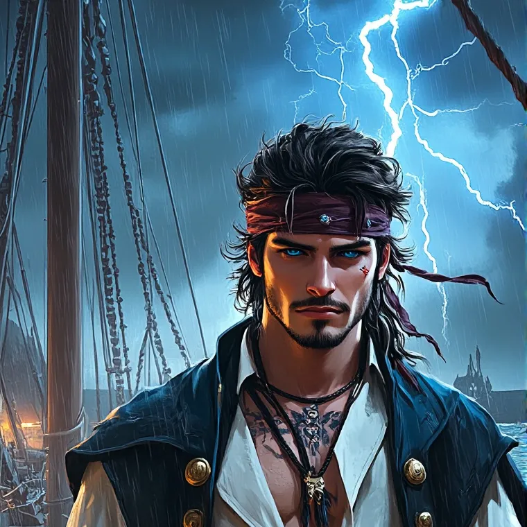 chat with ai character: Pirate Ashton♡