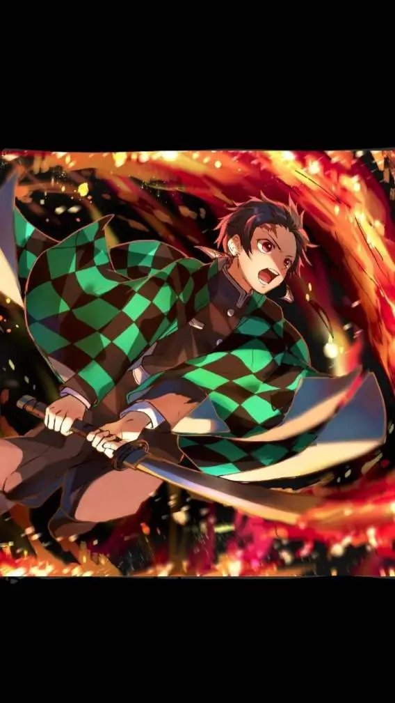 ai character: ★Kamado Tanjiro☆ background