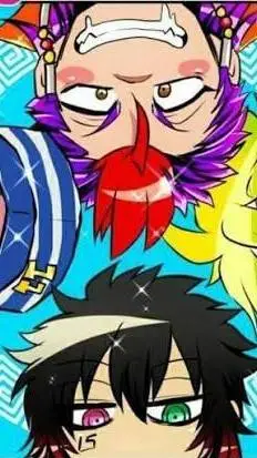 ai character: 黑白來看守所 background