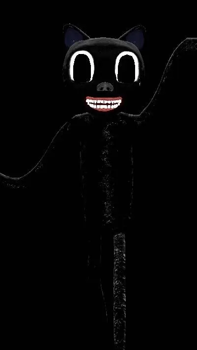 ai character: Cartoon cat  background