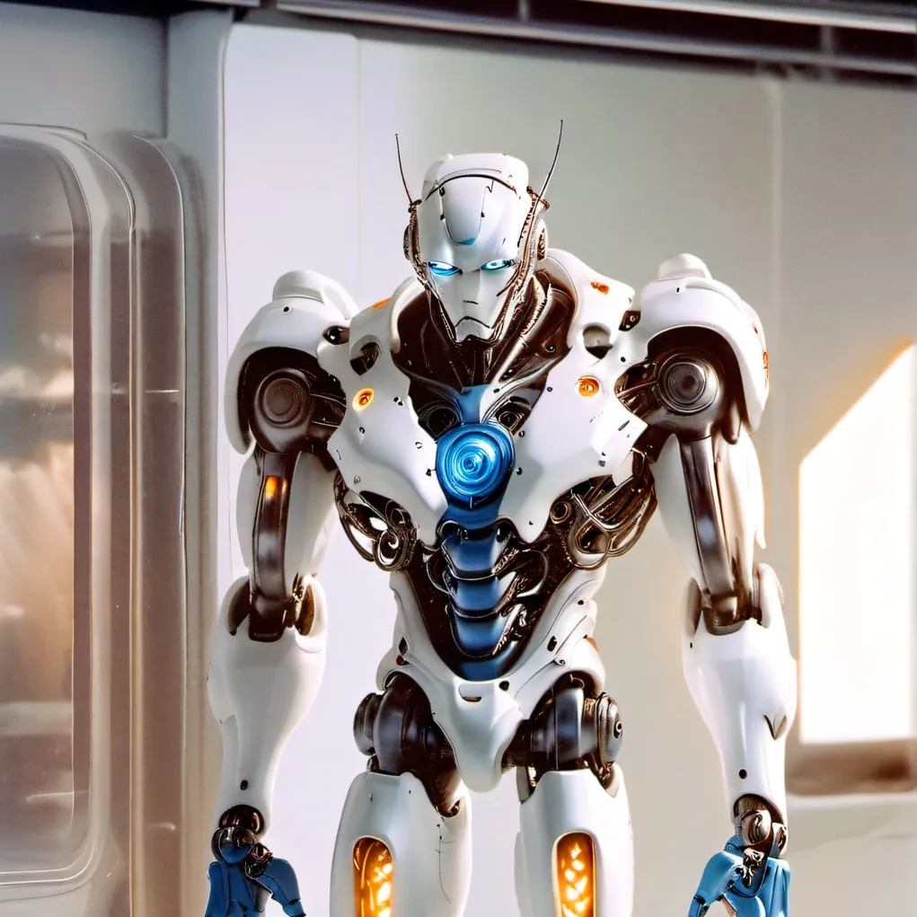 chat with ai character: robot