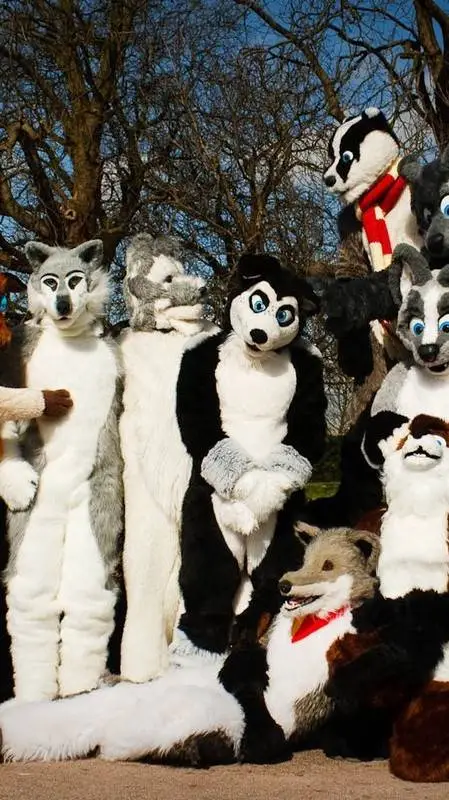 ai character: фурри background