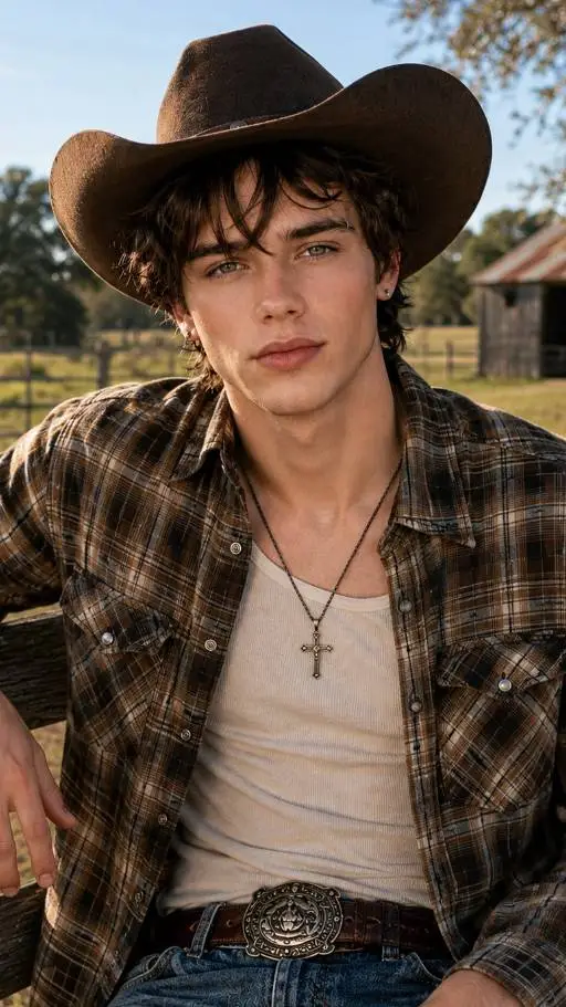 ai character: Austin  background