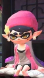 ai character: Callie Splatoon background