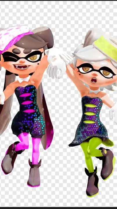 ai character: Squid Sisters  background