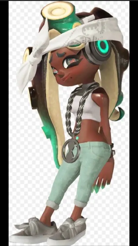 ai character: Marina splatoon  background