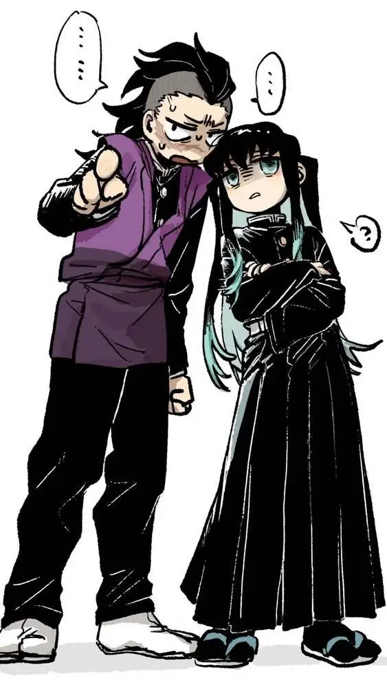 ai character: MUICHIRO & GENYA background