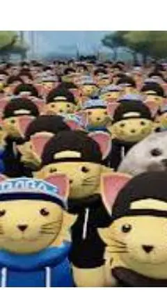 ai character: cats!! background