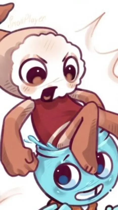 ai character: shrimpo (ragebait) background