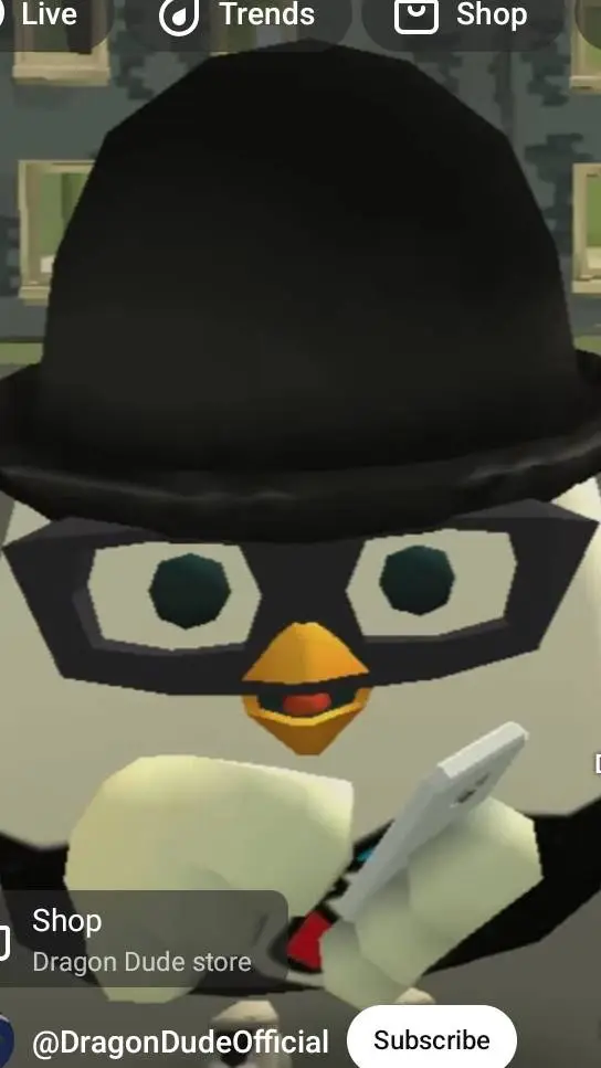 ai character: DragonDude background