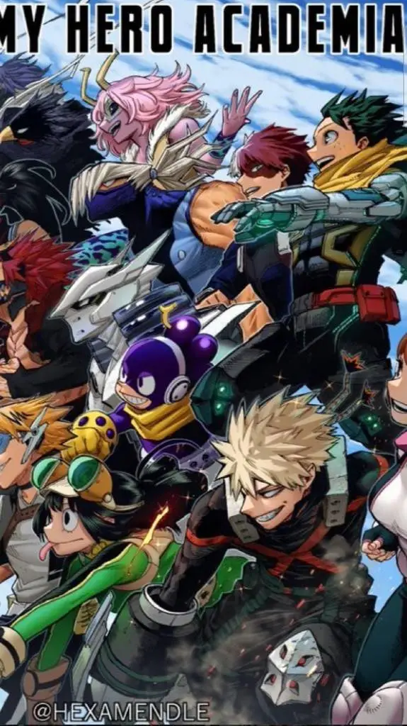 ai character: FUTURE Of CLASS 1A background