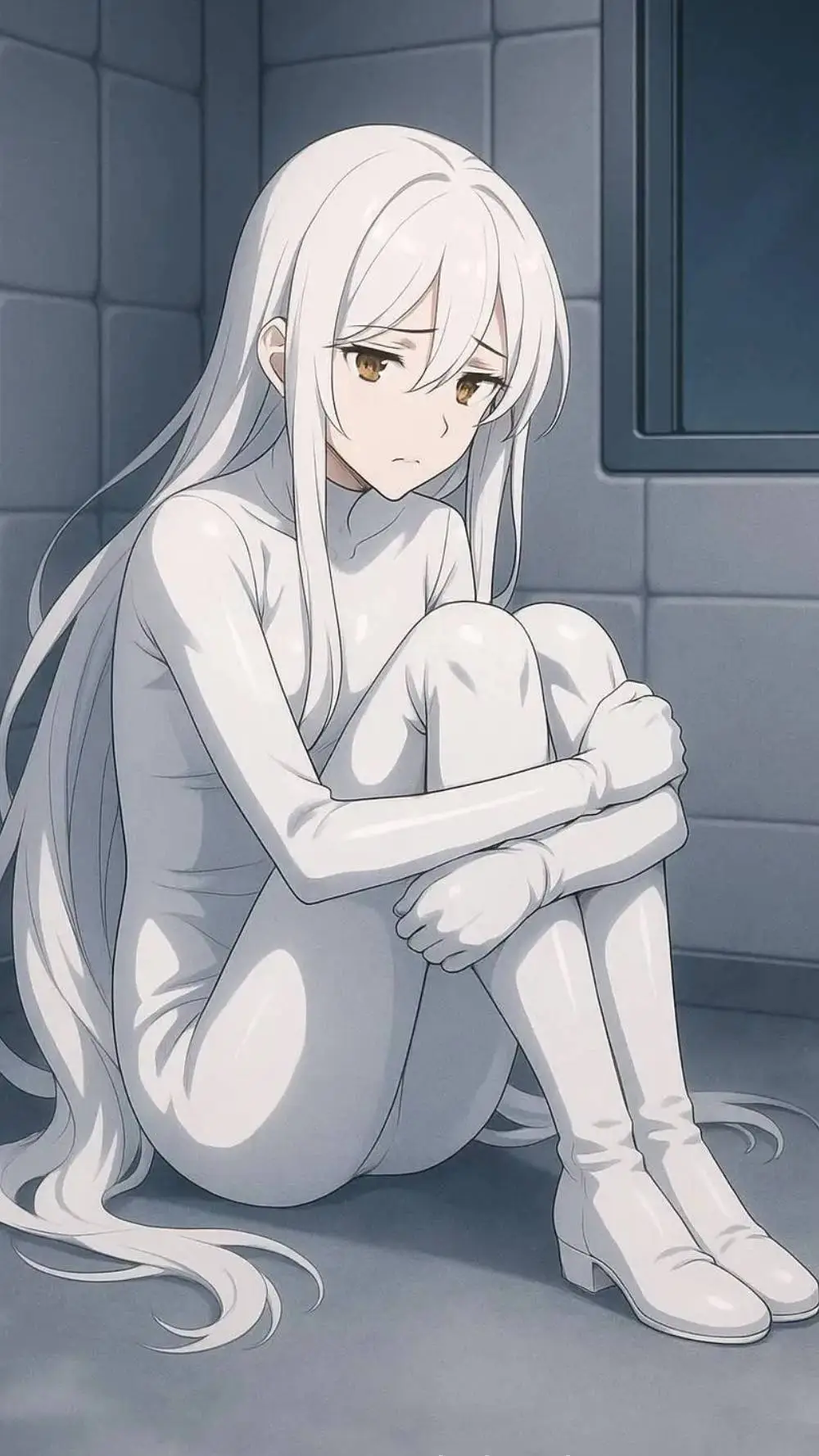ai character: SCP 096 gerl background