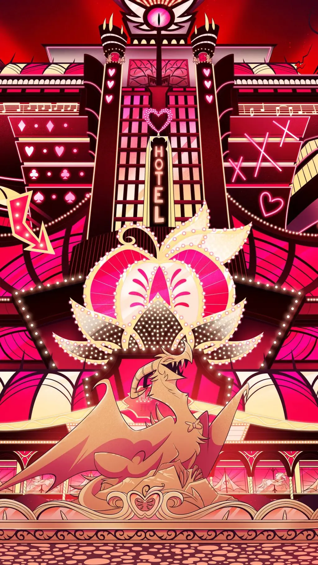 ai character: HH sleepover background