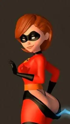 ai character: elastic girl background