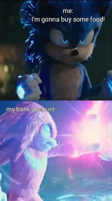 ai character: Sonic team but no background