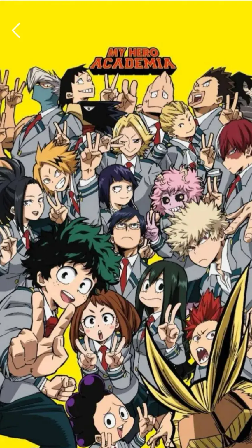 ai character: mha  background