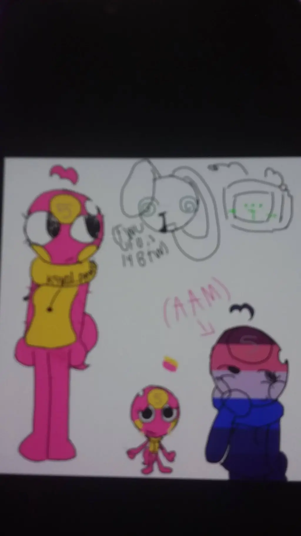 ai character: pudding background